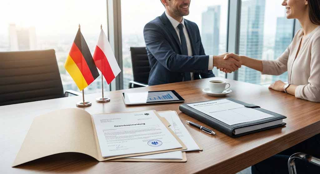 Gewerbe, czyli własna firma w Niemczech 2026 – Od jakich tłumaczeń zacząć?