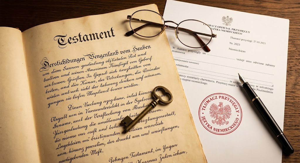 Spadek z Niemiec w 2026 roku – Przewodnik po niezbędnych tłumaczeniach i formalnościach